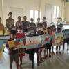 Awarding of prizes in the art competition held on World Children's Day in Homagama Galawilawatta North District (2022-11-18)